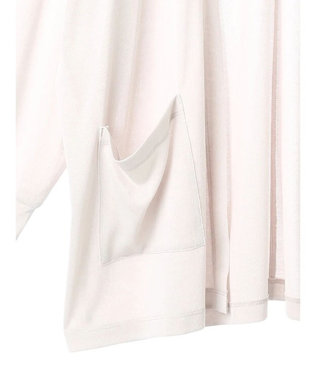 Green Parks ＵＶカットシアートッパーカーディガン Light Gray