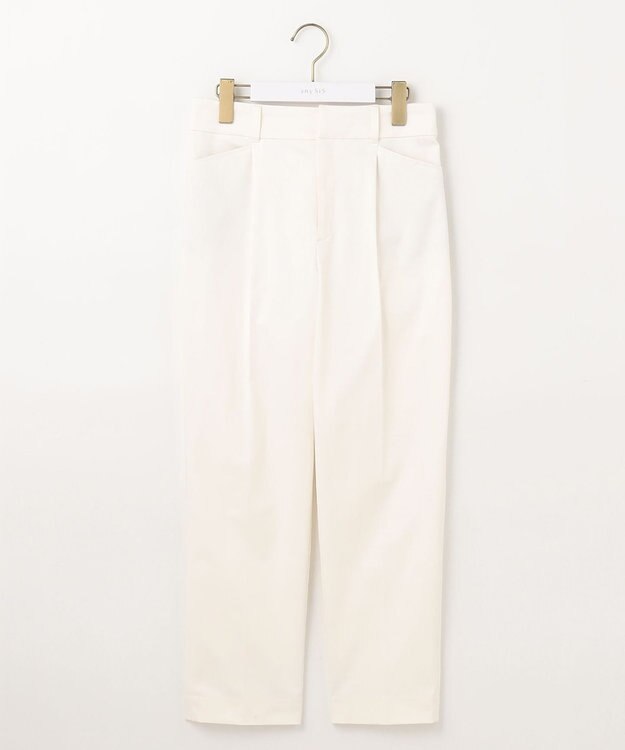 ANY SIS 【接触冷感・UVカット・撥水】クールタッチテーパード パンツ オフ