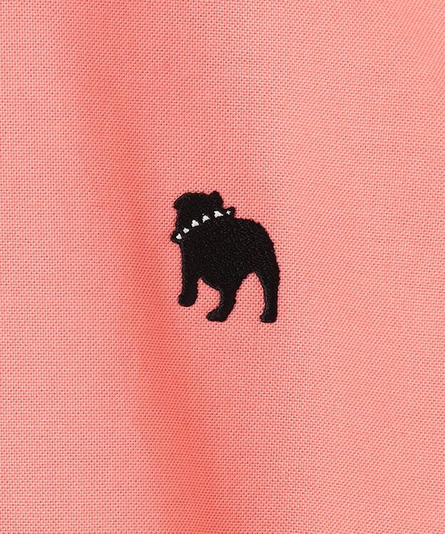 J.PRESS MEN バックブルバンドカラーシャツ ライトオレンジ系