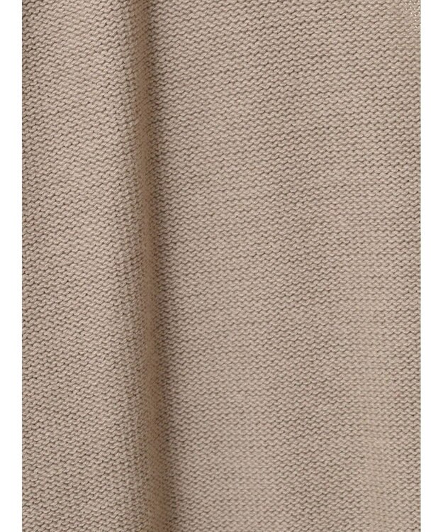 CRAFT STANDARD BOUTIQUE アウトリンキングニットカーディガン Gray Beige