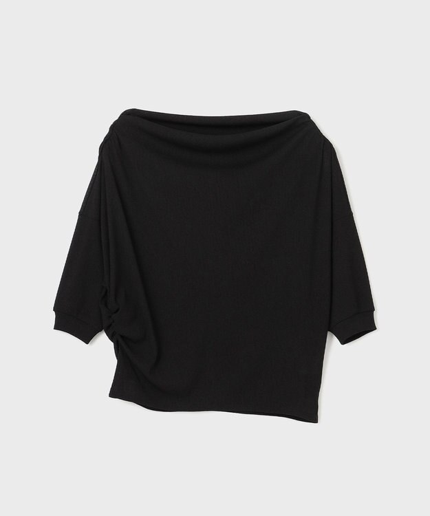 GRACE CONTINENTAL ドレープカットトップ ブラック