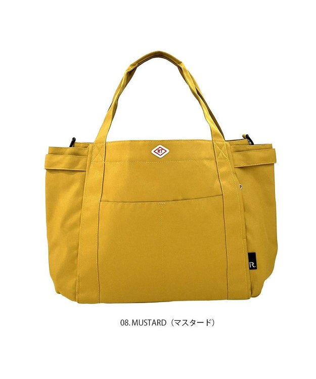ROOTOTE 3157【ロングセラー商品】SN.ミディアム.ポケッツ-D 08：マスタード