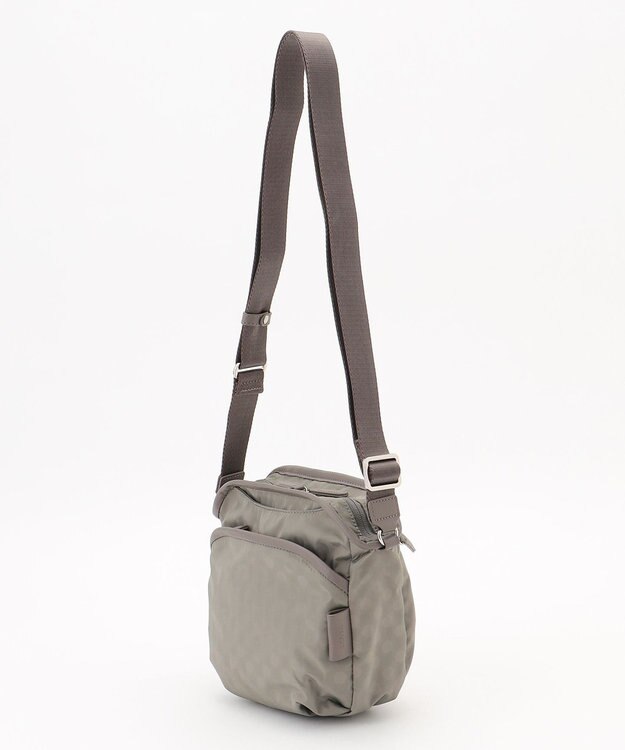 Y'SACCS Polka Dots　パイピングポケットポシェット グレージュ