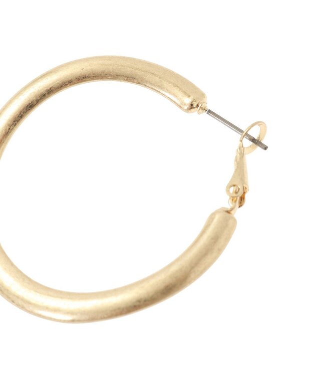 AMERICAN HOLIC マットフープピアス Gold