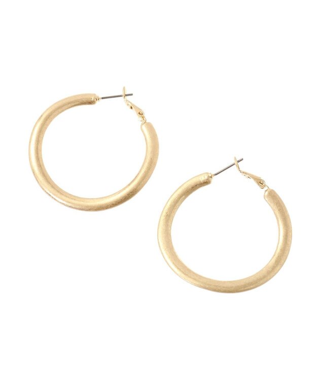 AMERICAN HOLIC マットフープピアス Gold