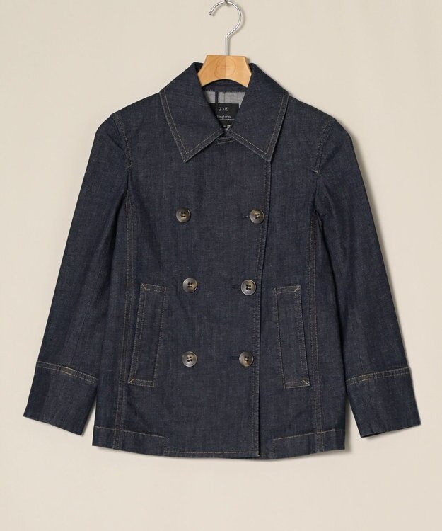 ONWARD Reuse Park 【23区】コート春夏 ブルー