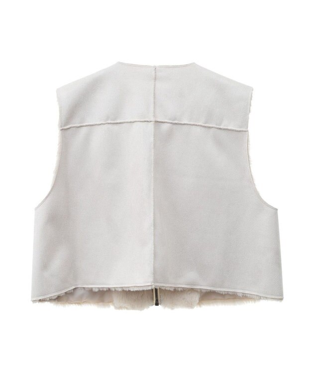 Green Parks ■ＥＳＣＡＲ　フラッフィーベスト Ivory