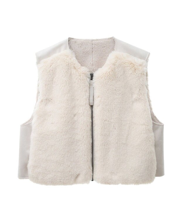 Green Parks ■ＥＳＣＡＲ　フラッフィーベスト Ivory