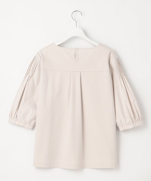 23区 S 【新色追加/洗える】スムースデザイン パフスリーブ カットソー ベージュ系