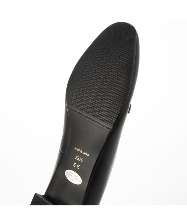 Riz raffinee <Riz raffinee>ヒールアップスクエアローファー ブラック