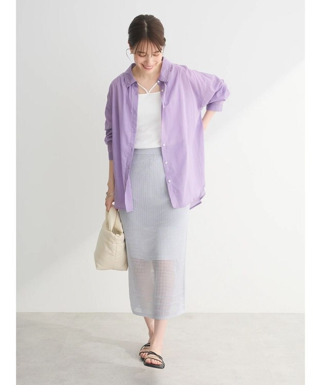 Green Parks マルチストラップテレコタンク White