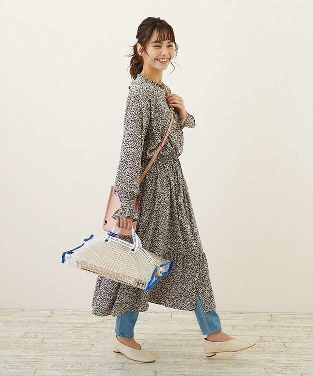 ROOTOTE 6786【テイクアウトバッグ Sサイズ】/ CJ.テイクアウェイルー.PVCメッシュS-A 02：ブルー