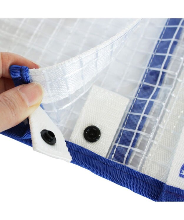 ROOTOTE 6786【テイクアウトバッグ Sサイズ】/ CJ.テイクアウェイルー.PVCメッシュS-A 02：ブルー