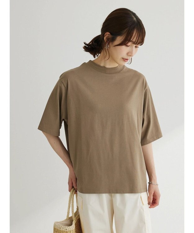 Green Parks 汗じみ防止ボックスシルエットＴシャツ Beige