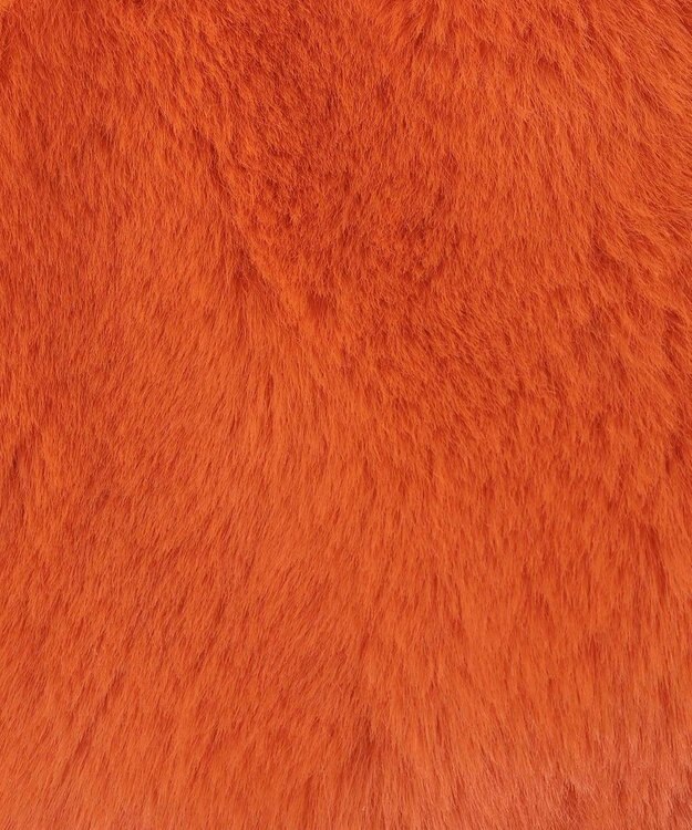 MOONBAT Faviora Faux Fur フェイクファー ワンハンドルバッグ ／ファーバッグ オレンジ