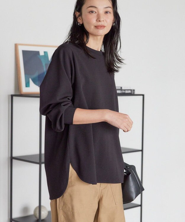 AMERICAN HOLIC バックタックロングプルオーバー Black