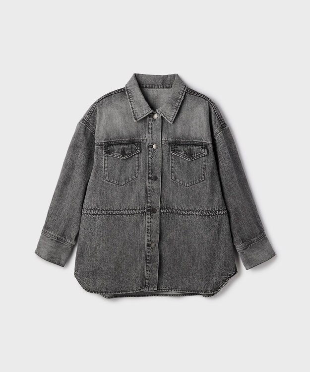 GRACE CONTINENTAL デニムシャツジャケット ブラック