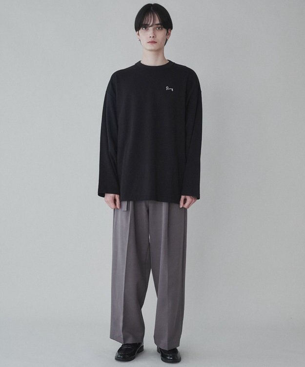 WEGO AIRFUNCTION　シンプルロゴロンT ブラック