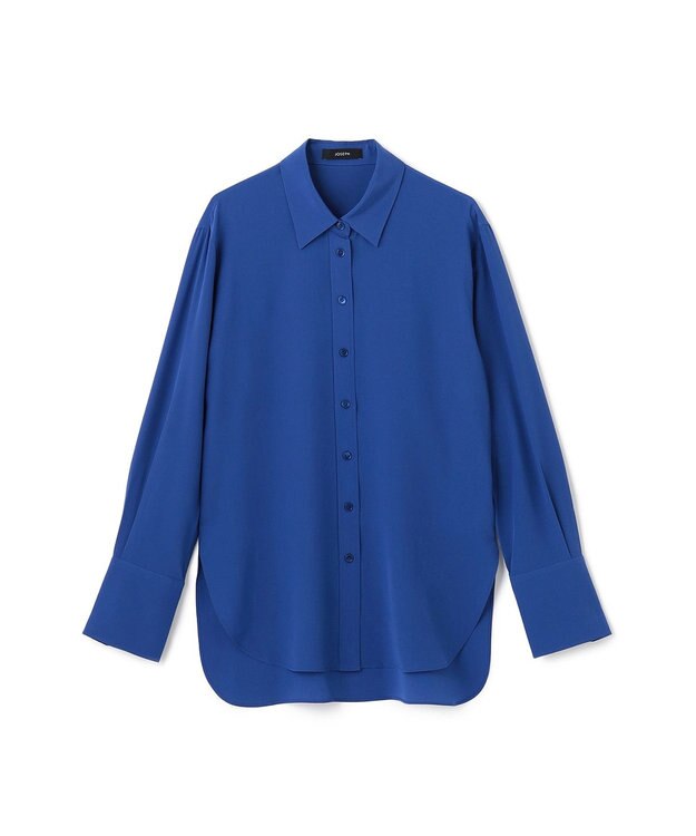 JOSEPH 【洗える】ニューシーディーシー　シャツブラウス Lapis