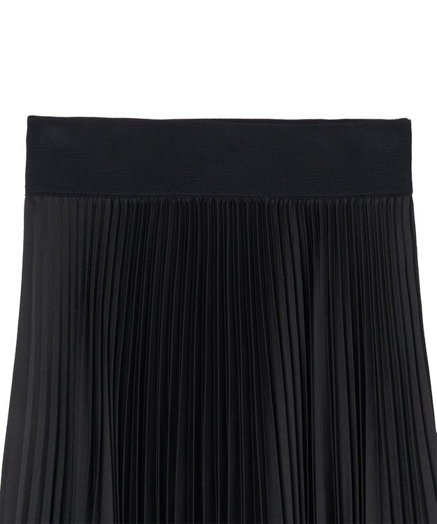 JOSEPH ニットウィーブプリッセ　プリーツスカート Black