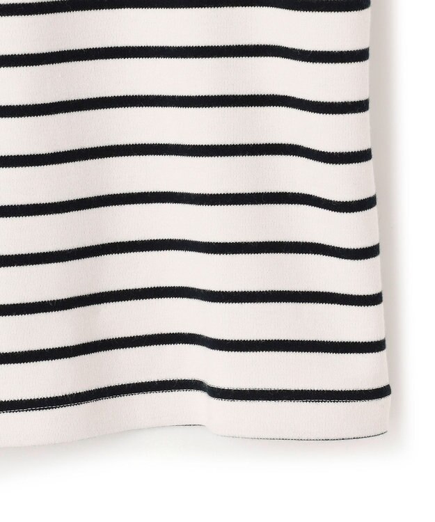 23区 【Oggi4月号掲載/洗える】Armor-lux バイカラーボーダー カットソー ネイビーxアイボリーボーダー