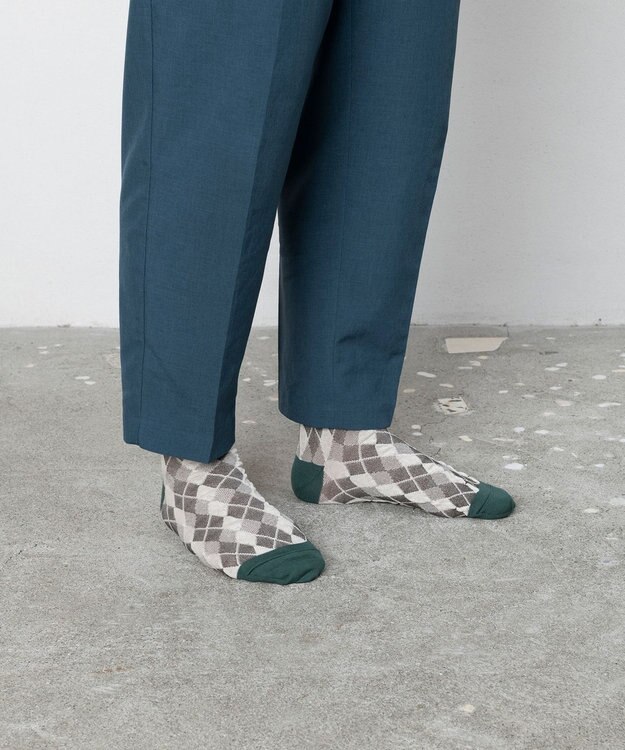 TRICOTE アーガイルソックス【UNISEX】 87BROWN
