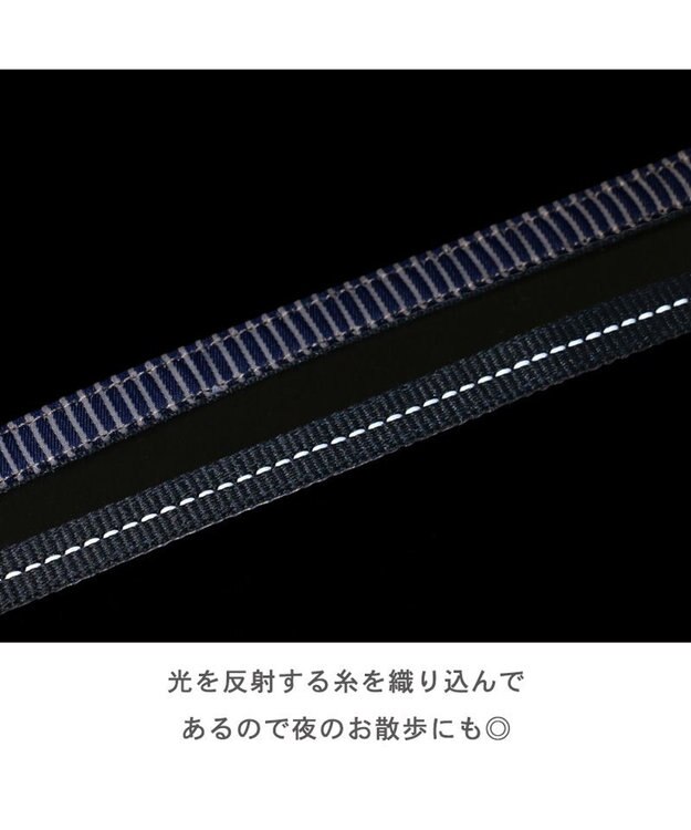 PET PARADISE 犬 リード 【ＳＳ~Ｓ】 小花柄 マリン マリン