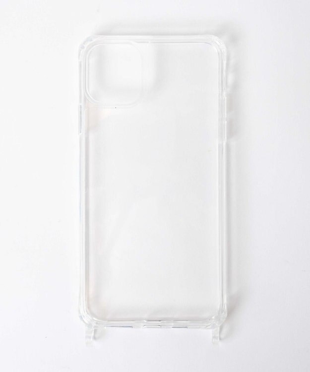 WEGO ストラップホール付きクリアiphoneケース 柄3