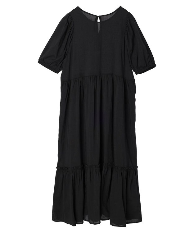 Green Parks ・ＥＬＥＮＣＡＲＥ　ＤＵＥ　ティアードワンピース Black