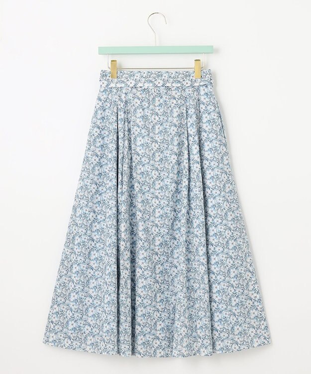 TOCCA 【LIBERTY社オリジナル素材】【洗える！】FLORAL STORY スカート ブルー系5