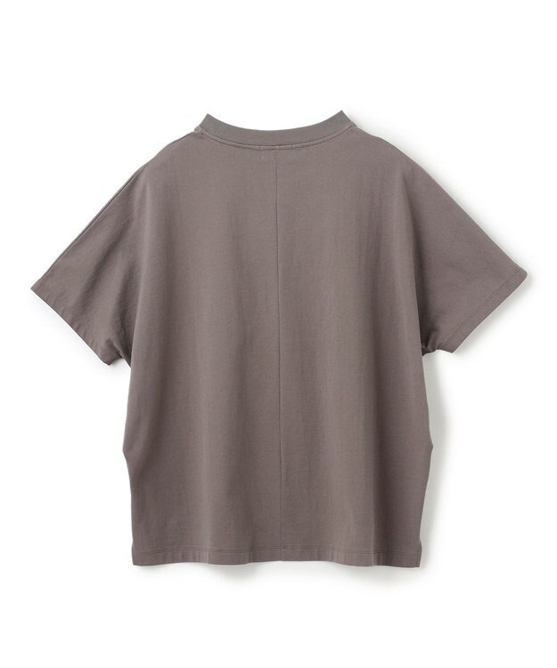 uncrave 【佐藤晴美さん着用・洗濯機洗い可】プレーンストレッチ ビッグTシャツ トープ（佐藤晴美さん着用）