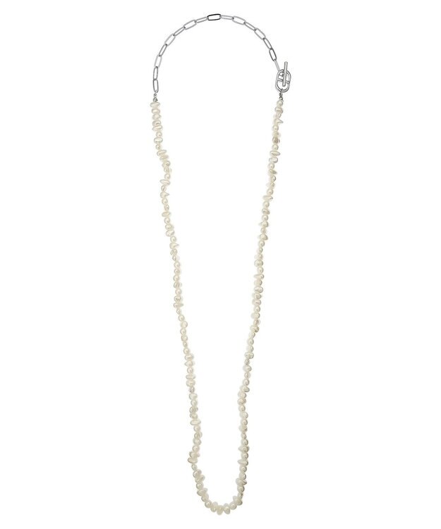 AMERICAN HOLIC バロックパールマルチスタイルネックレス Silver