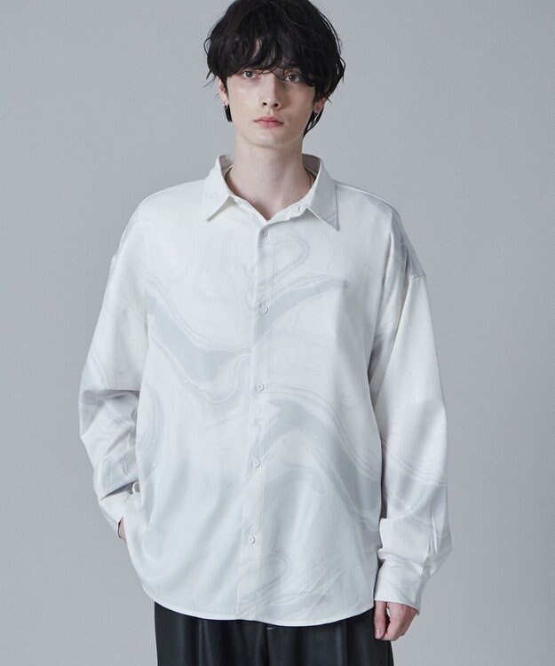 WEGO アムンゼンパターンBIGシャツ 柄2