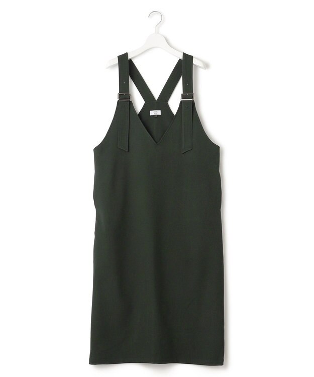 J.PRESS YORK STREET 【WOMEN】ジャンパースカート ダークグリーン系