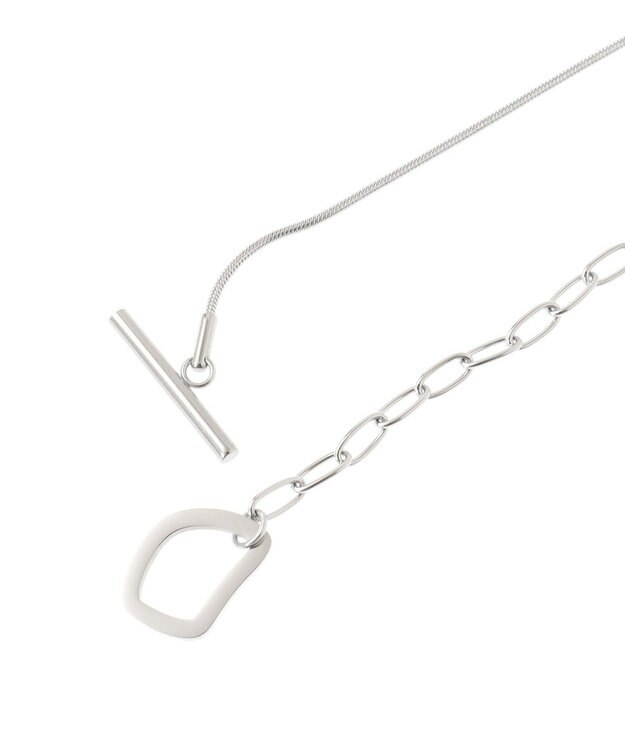 Green Parks ｅｖｅｒｙｗａｌｋ．ステンレスマルチウェイネックレス Silver