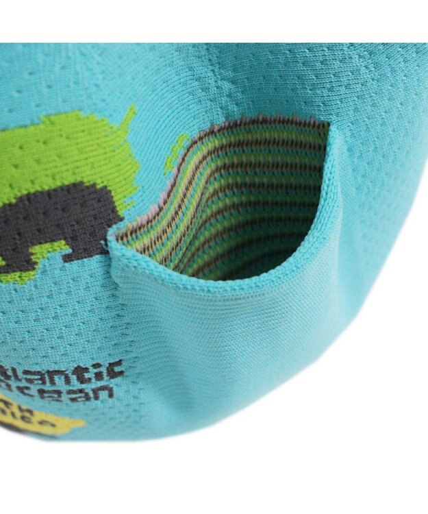 ROOTOTE 6844【インテリアにもなるトート】CJ.チキュウギ.ニット-A 01：ブルー