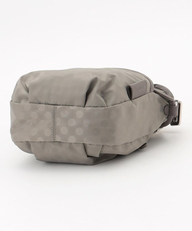 Y'SACCS Polka Dots　パイピングポケットポシェット グレージュ