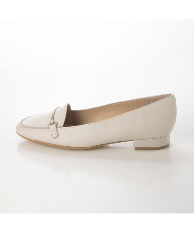 Riz raffinee <Riz raffinee>ビット付きラウンドローファー アイボリー