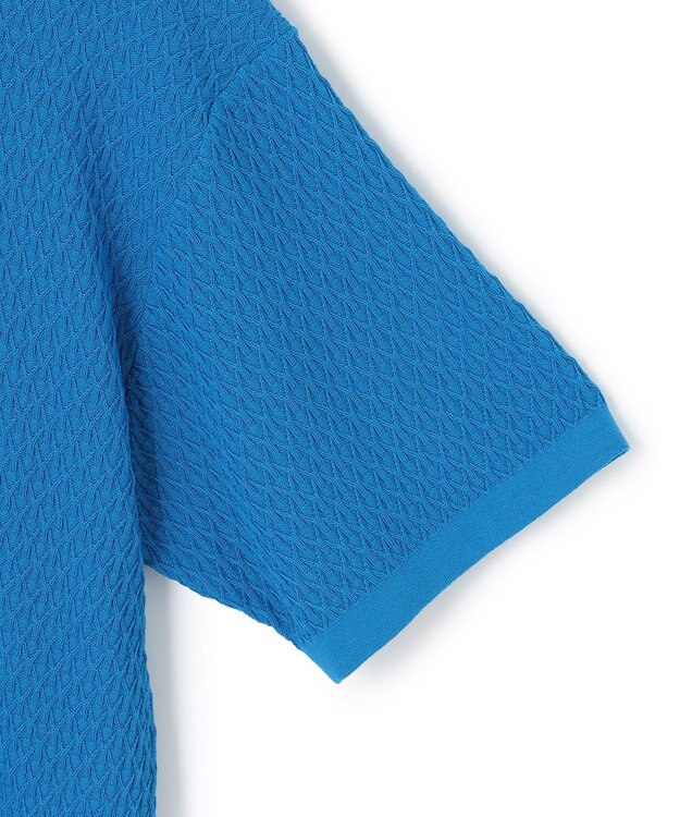 JOSEPH HOMME クールコットンリンクス ニット ターコイズブルー系