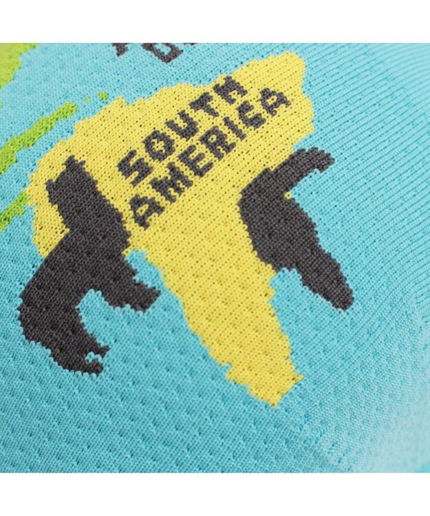 ROOTOTE 6844【インテリアにもなるトート】CJ.チキュウギ.ニット-A 01：ブルー