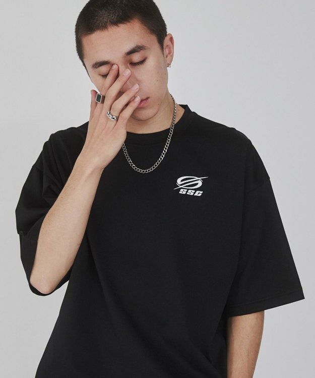 WEGO ワンポイントロゴドロストT（S） ブラック