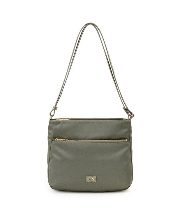 IBIZA プリード　ナイロン　ショルダーバッグ グレー