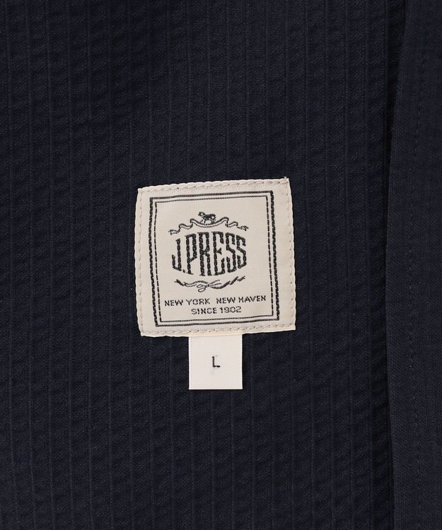 J.PRESS MEN 【WEB・一部店舗限定】シアサッカー カットジャケット ネイビー系