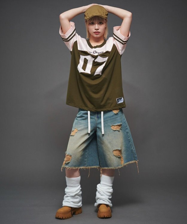 WEGO 【ユニセックス着用ITEM】ナンバリングホッケーT（SS） ピンク