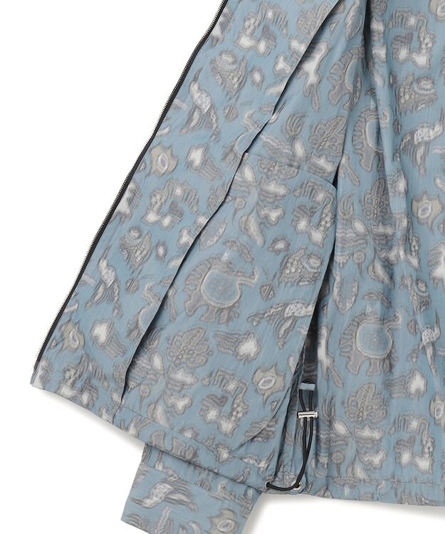 JOSEPH HOMME 【HIGH GRADE LINE】フォークアートカスリ　ジップアップブルゾン ダルブルー系5