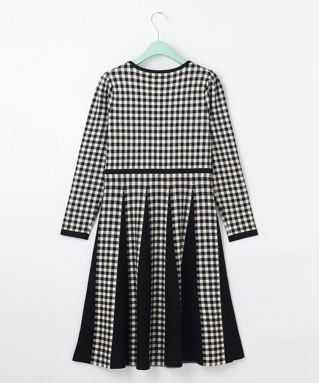 TOCCA 【洗える！】BOAD GAME ニットドレス ブラック系