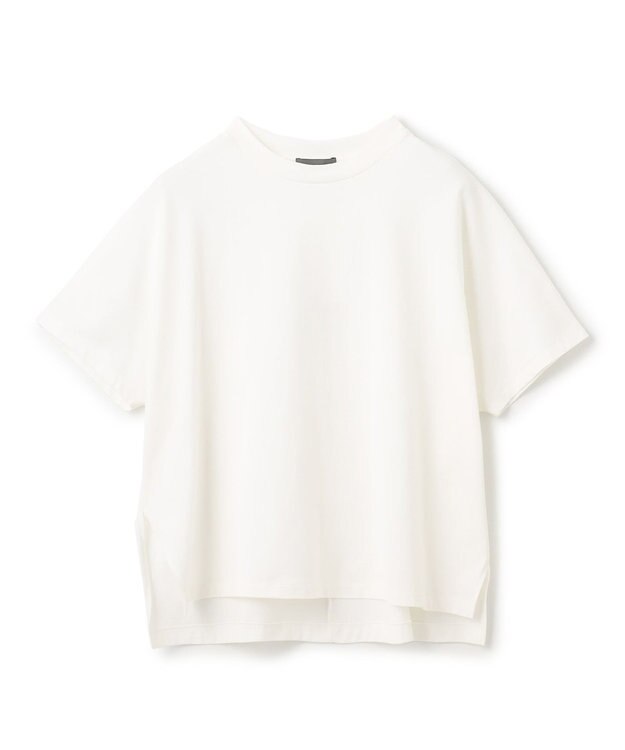 uncrave 【佐藤晴美さん着用・洗濯機洗い可】プレーンストレッチ ビッグTシャツ オフ