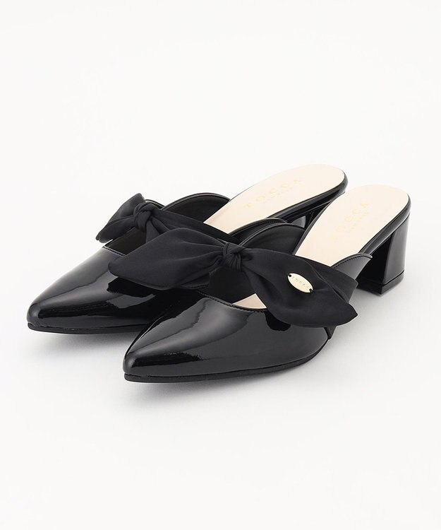TOCCA RIBBON MULE SANDALS ミュールサンダル ブラック系