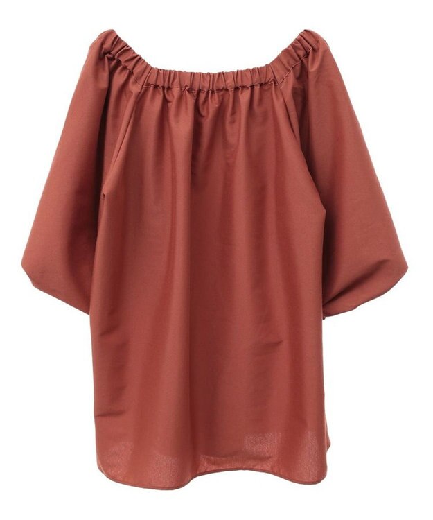 Green Parks ２ｗａｙバルーンスリーブブラウス Orange