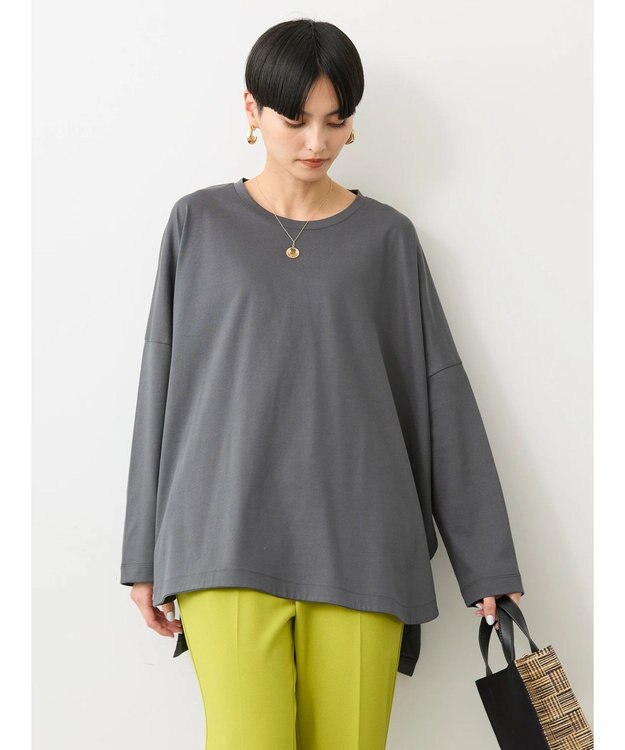 AMERICAN HOLIC ＵＶカット加工ワイドカットプルオーバー Charcoal Gray